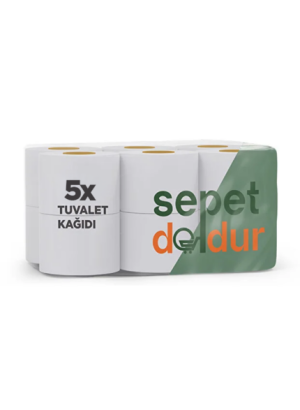 Mini Jumbo Tuvalet Kağıdı İçten Çekmeli